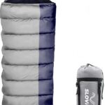 Slovic Camping Sleeping Bag (0-10 C) Ideal For Indoors & Outdoors, Waterproof Sleeping Bag(Grey)