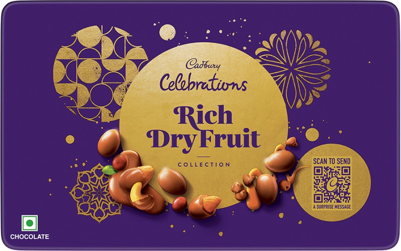 Cadbury Celebrations Rich Dry Fruit Collection Gift Pack Truffles(177 G)