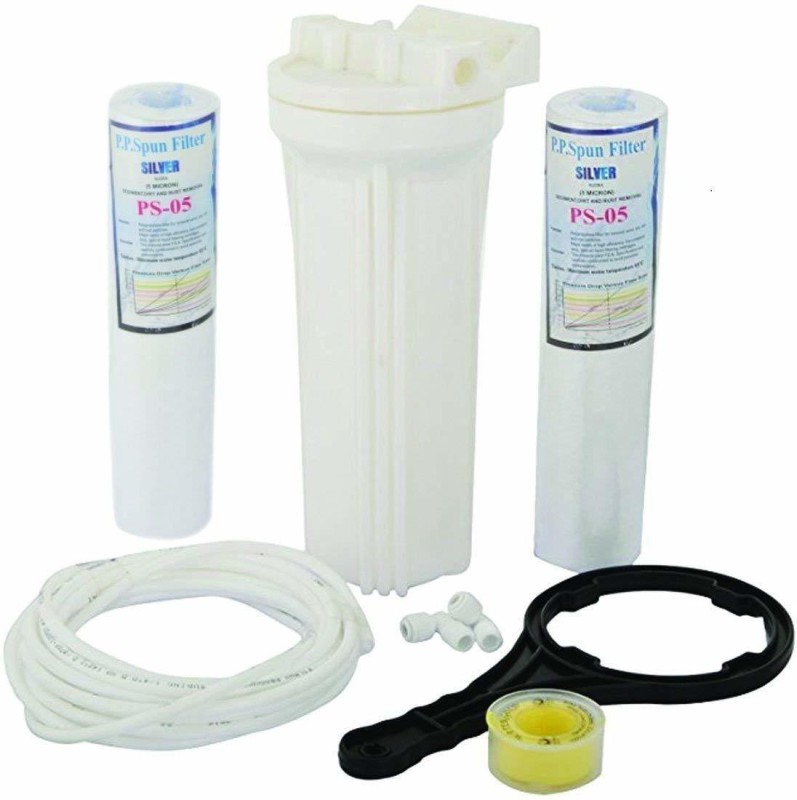 Mg Water Solution Spun, Spanner And Telfon Kit For Ro Water Purifiers Solid Filter Cartridge(0.5, Pack Of 7)