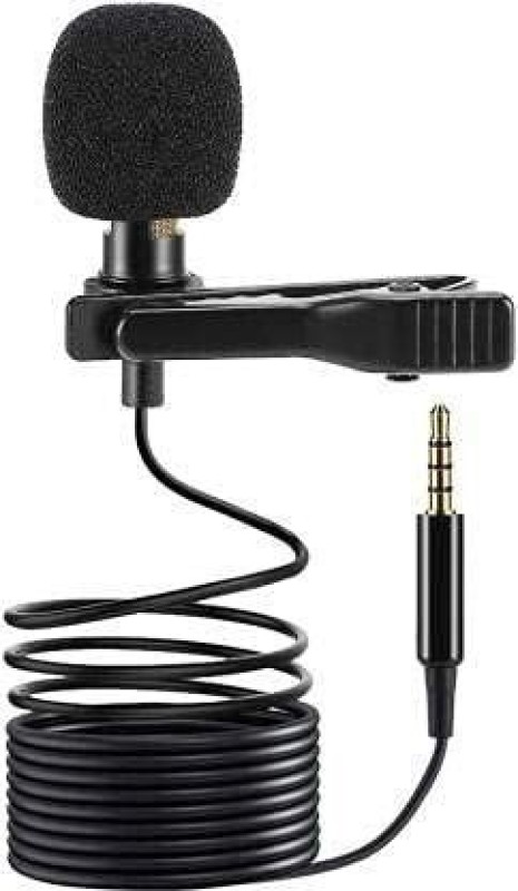 Nafa 3.5Mm Clip Microphone For Youtube, Voice Recording Smartphones, Dslrs, Laptop/Pc Microphone