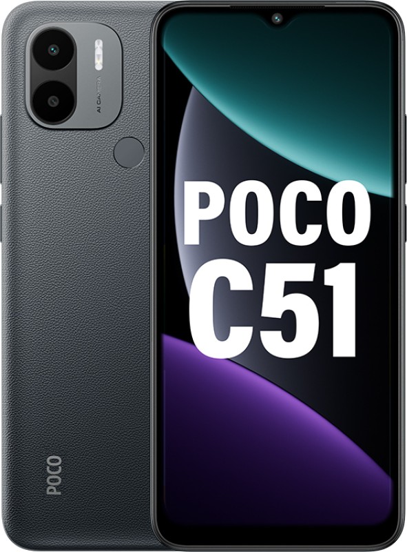 Poco C51 (Power Black, 128 Gb)(6 Gb Ram)