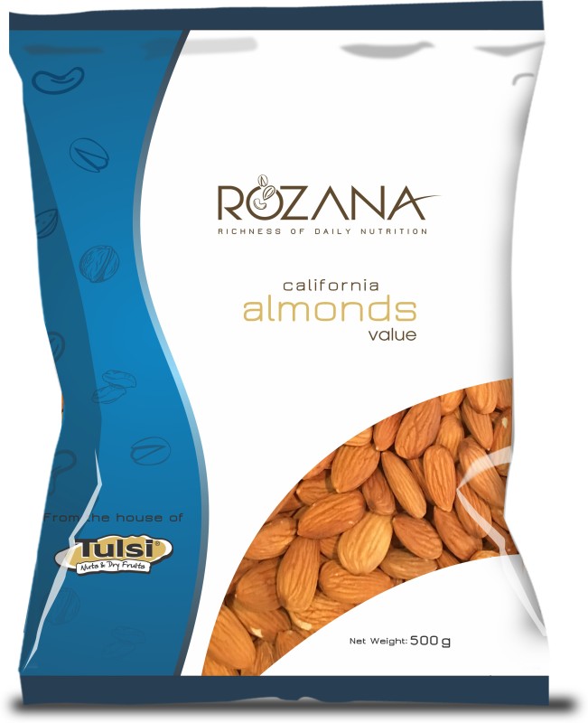 Tulsi California Rozana Value Almonds(500 G)