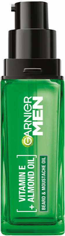 Garnier Men Strong Beard & Moustache Oil – With Vitamin E And Almond Oil Hair Oil(30 Ml)