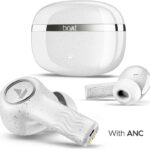 Boat Nirvana Ion 32Db Active Noise Cancellation, 120Hrs, Bionic Mode, Hifi5 Bluetooth Headset(Quartz White, In The Ear)