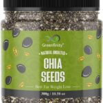 Greenfinity Chia Seeds 300G – Premium Raw Chia Seeds For Eating, Healthy Snack [Jar Pack]. Chia Seeds(300 G)