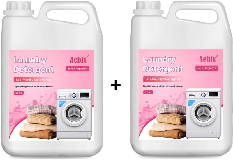 Aeblx Liquid Detergent, Suitable For Top & Front Load Washing Machine Rose Liquid Detergent(10000 Ml)