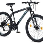 Lifelong Conqueror Gx21 With Dual Disc, 21 Speed 27.5 T Mountain/Hardtail Cycle(21 Gear, Black)