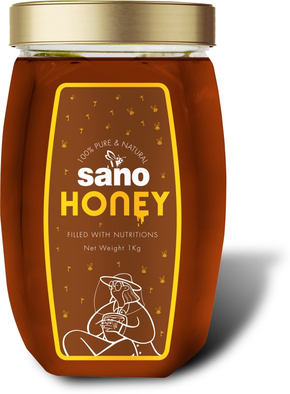 Sano Pure & Natural Honey 100% Organic(1 Kg)