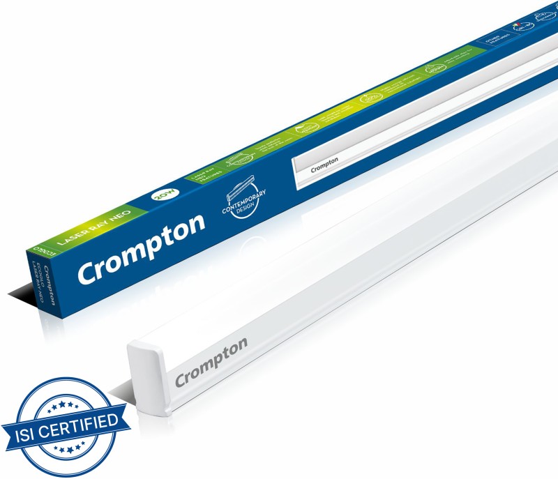 Crompton Laser Ray Neo 20W Straight Linear Led Tube Light(White)