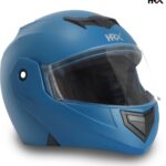 Hrx Rogue Filp-Up Motorbike Helmet(Blue)