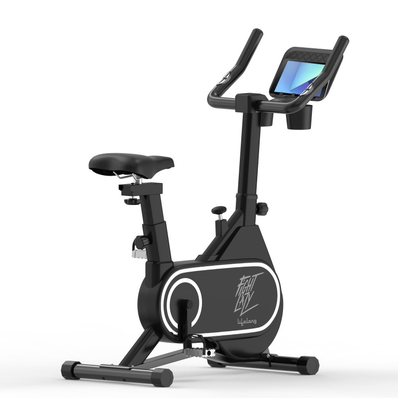 Lifelong Llsbb50 Fit Pro Spin Fitness Bike With 6Kg Flywheel – Free Home Installation Upright Stationary Exercise Bike(Black)