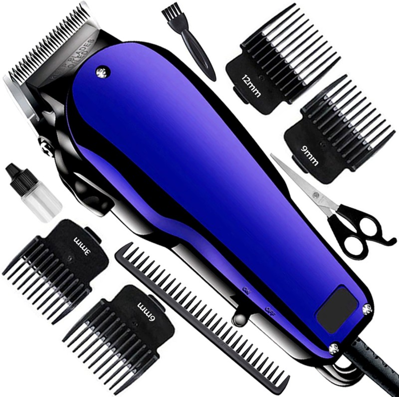 Gmie C Waterproof Corded Beard Mustache Trimmer Hair Clipper (0.5Mm To 12Mm Range) Fully Waterproof Trimmer 0 Min  Runtime 4 Length Settings(Multicolor)