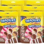 Luvit Smackers Happy Pack Chocolate Flavored Lollipops Chocolate Lollipop(6 X 96 G)