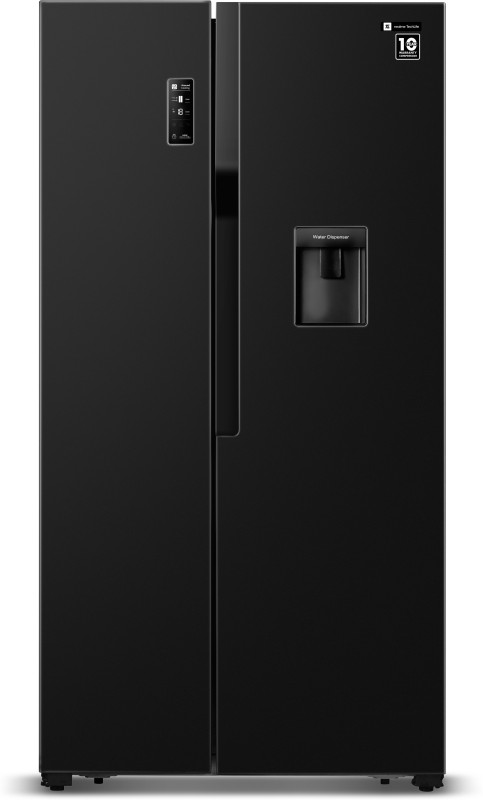 Realme Techlife 564 L Frost Free Side By Side Refrigerator(Black, 564Asrm)