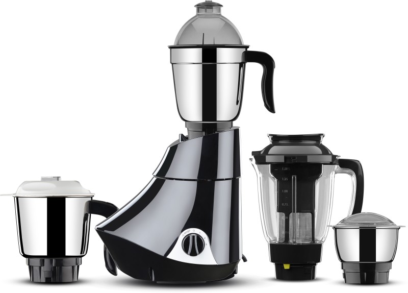 Butterfly Rapid – 4J / Rapid 750 W Juicer Mixer Grinder (4 Jars, Black)