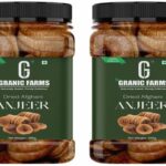 Granic Farms Anjeer Dry Fruits | Dried Figs | Soft Figs | Figs(2 X 0.5 Kg)