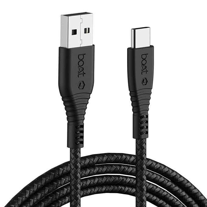 boAt Type C Type C Cable with 3A Rapid Charging