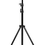 Tygot Lightweight & Portable 7 Feet Aluminum Alloy Studio Light Stand With Mobile Holder | For Videos | Portrait | Photography Lighting | Ideal For Outdoor & Indoor Shoots Tripod(Black, Supports Up To 5000 G)