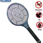 Ometa Electric Mosquito Racket-Black&Black Electric Insect Killer Indoor, Outdoor(Bat)