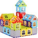 Ftafat Happy House Building Blocks, Learning/Educational Puzzle Toy,Best Gift For Kids(Multicolor)