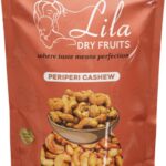 Lila Dry Fruits 100% Premium Natural Peri Peri Cashews | Whole Cashews | Gluten Free| Dry Fruits Cashews(1000 G)