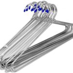 Lashkara (Heavy) Steel Shirt Pack Of 12 Hangers For  Shirt(Steel)