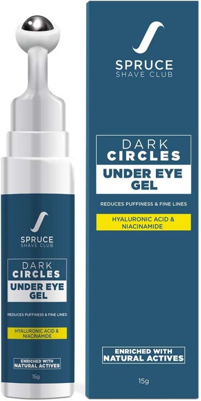 Spruce Shave Club Under Eye Gel | Under Eye Cream For Dark Circles & Wrinkles(15 G)