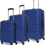 Aristocrat Airstop 3P Set (Cabin+Medium+Large) – Trolley Bag Cabin & Check-In Set 4 Wheels – 29 Inch