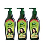 Dabur Amla Hair Oil – 550Ml (Pack Of 3) | For Strong, Long And Thick Hair | Nourishes Scalp | Controls Hair Fall, Strengthens Hair & Promotes Hair Growth