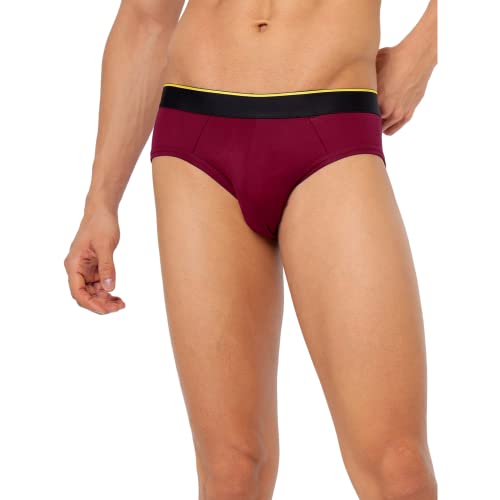Bummer Men’S Solid Micro Modal Briefs Underwear | Ultra Soft & Breathable | Pack Of 1