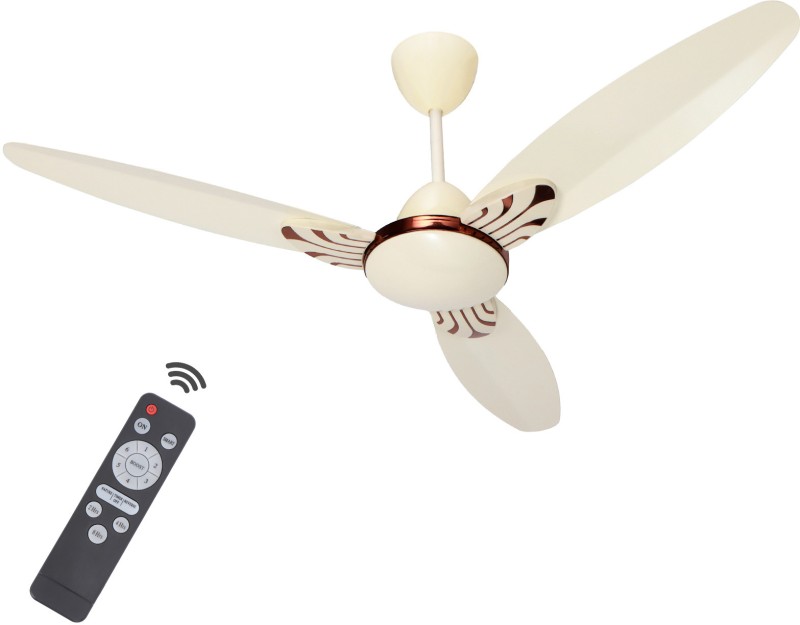 Sansui Bldc Chetak 5 Star 1200 Mm 3 Blade Ceiling Fan(Ivory, Pack Of 1)