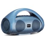 Ptron Fusion Go 10W Portable Bluetooth Speaker With 6Hrs Playtime, Immersive Sound, Auto-Tws Function, Supports Bt/Usb/Sd Card/Aux Playback & Lightweight (Blue)