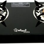 Sigri-Wala Surya Isi Certified Glass Manual Gas Stove(2 Burners)