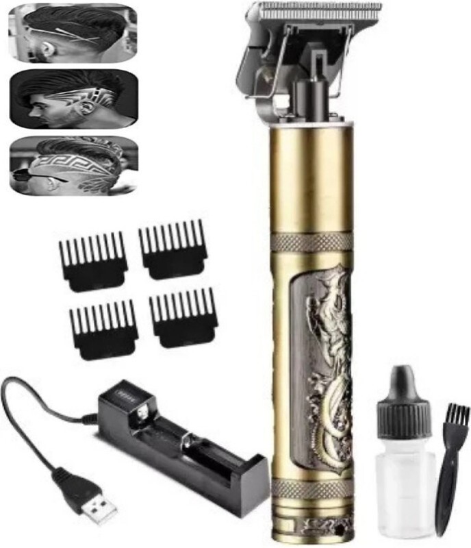 Shishi 3 Professional Maxtopt1 Rechargeable Cordless Electric Blade Beard Trimmer Ke16 Trimmer 90 Min  Runtime 4 Length Settings(Multicolor)