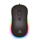 Ant Esports Gm40 Wired Optical Gaming Mouse With Rgb Led, Lightweight And Ergonomic Design, Dpi Upto 2400, Compatible With Windows And Mac