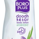 Boroplus Doodh Kesar Body Lotion|24H Moisturisation|100% Ayurvedic|Glowing Skin(400 Ml)