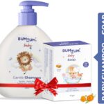 Bumtum Combo Pack Gentle Baby Shampoo & Soap No Tear Paraben Free Vegan & Derma Tested(White, Blue)