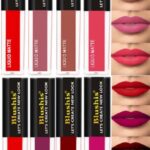 Blushis Waterproof Longlast Sensational Liquid Matte Mini Lipsticks Combo Of 8(Nude & Red Edition, 32 Ml)