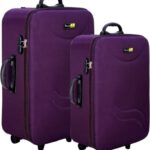 Rm Collection Starpurplex1 Combo 20 & 24 Inch Cabin & Check-In Set 2 Wheels – 24 Inch