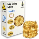 Pesca 40 Leds 11 M Yellow Steady String Rice Lights(Pack Of 1)