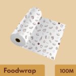 Imvelo Food Wrapping Roll | 100 Meter | Non-Sticky & Oil Proof Food Wrap Paper Foil(100 M)