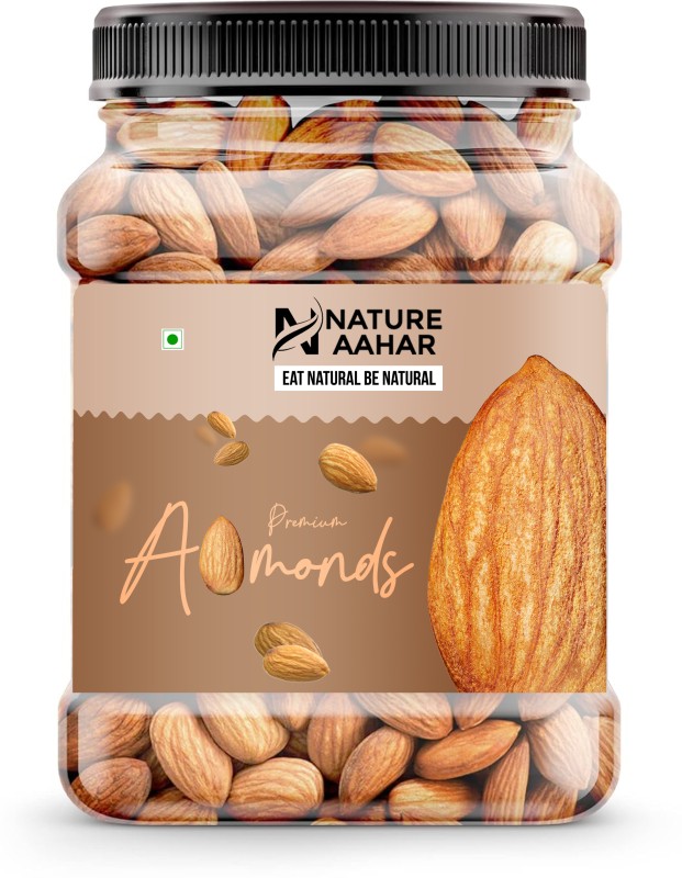 Nature Aahar Premium Natural Californian Badam/ Almonds(500 G)