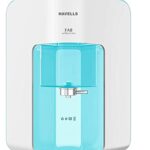 Havells Fab Alkaline Water Purifier (White & Sky Blue), Ro+Uv+Alkaline, Filter Alert, Copper+Zinc+Minerals, 7 Stage Purification, 7L Tank, Suitable For Borwell, Tanker & Municipal Water