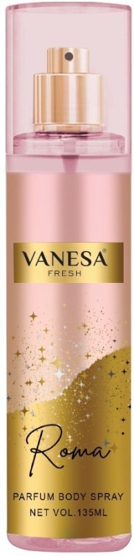 Vanesa Fresh Roma Body Mist With Long Lasting Fragrance For Gents & Ladies Perfume Body Spray  –  For Men & Women(135 Ml)