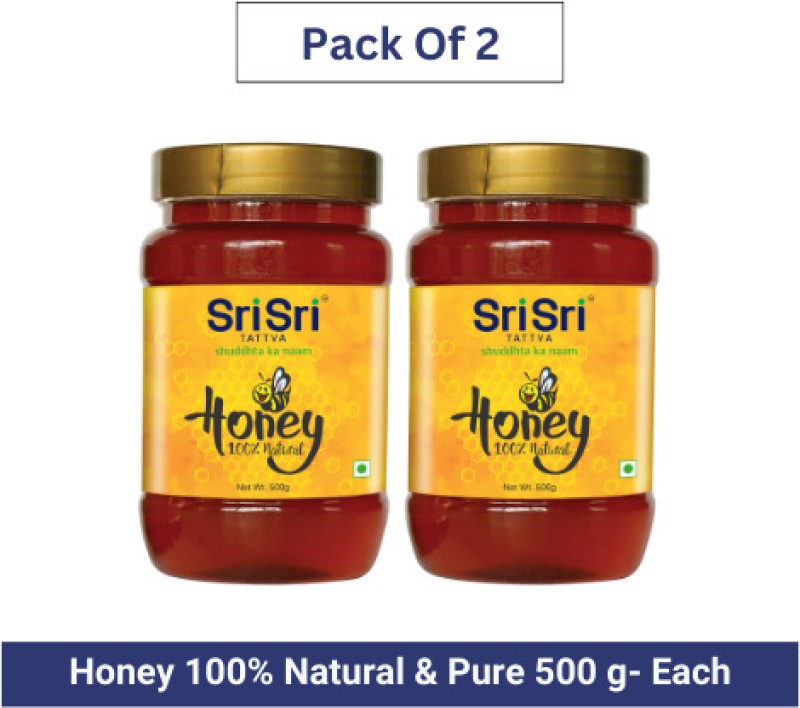 Sri Sri Tattva Food Essentials Combo Honey Combo(Honey,500G – Qty-2)