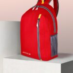 Anthub Backpack 1021 Casual Bag Tourister Water Resistant Tuition Picnic Daypack 22 L Backpack(Red)