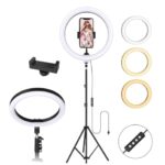 Tygot Professional (14 Inch) Led Ring Light With 7 Feet Tripod Stand For Mobile Phones & Camera, 3 Temperature Mode Dimmable Lighting, Photo-Shoot, Video Shoot, Makeup & More