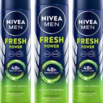 Nivea Men Fresh Power Deodorant Spray Deodorant Spray  –  For Men(150 Ml, Pack Of 3)