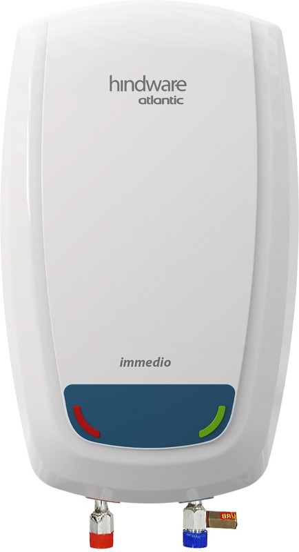 Hindware Smart Appliances 3 L Instant Water Geyser (Immedio 3 Ltr, White & Blue)