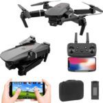 Drone E88 Pro Hd Foldable With Dual Camera Mini 720P Video, Wifi Fpv Drone